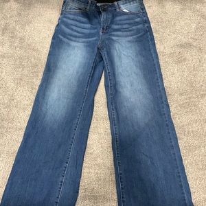 Grace & Lace wide leg denim jeans